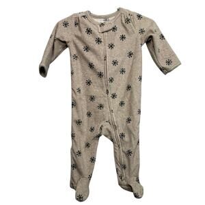 Carter’s 6 Months Snowflake Fleece Footie